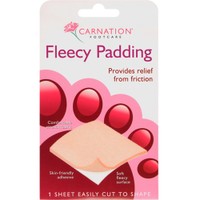 Carnation Footcare Fleecy Padding 1 Τεμάχιο - Υποαλλεργικό Αυτοκόλλητο Προστατευτικό Δακτύλων για τα Πόδια, Κόβεται στο Επιθυμητό Μέγεθος