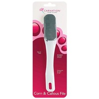 Carnation Footcare Corn & Callous File 1 Τεμάχιο - Λίμα Ποδιών για την Απομάκρυνση των Σκληρύνσεων του Δέρματος Χωρίς Τραυματισμούς