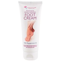 Carnation Footcare Intensive Moisturising Foot Cream 100ml - Εντατική Ενυδατική Κρέμα Ποδιών Κατά της Ξηρότητας & της Άγριας Υφής της Επιδερμίδας, με Ουρία & Έλαιο Μέντας