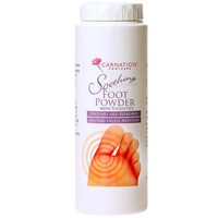 Carnation Footcare Soothing Foot Powder with Tolnaftate 75gr - Καταπραϋντική Πούδρα Ποδιών με Τολναφτάτη για Υγιή Επιδερμίδα, Φρεσκάδα & Άνεση