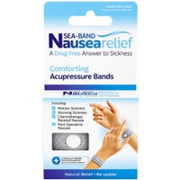 Sea-Band Nausea Relief Comforting Accupresure Bands 2 Τεμάχια - Ανακουφιστικά Περικάρπια Πιεσοθεραπείας για την Αντιμετώπιση της Ναυτίας