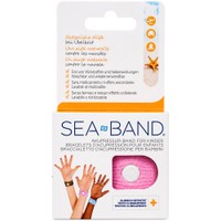 Sea-Band Kids Nausea Relief Comforting Accupresure Bands 2 Τεμάχια - Ροζ - Ανακουφιστικά Περικάρπια Πιεσοθεραπείας για την Αντιμετώπιση της Ναυτίας Κατάλληλα για Παιδιά Χωρίς Φάρμακα