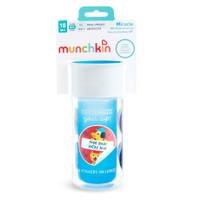 Munchkin Miracle 360 Insulated Sticker Cup Κύπελο Θερμός Μπλε 266ml