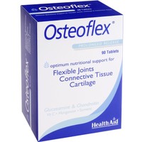 Health Aid Osteoflex 90tabs - Συμπλήρωμα Διατροφής με Γλυκοζαμίνη, Χονδροϊτίνη, Βιταμίνη C & Μαγγάνιο για την Καλή Υγεία των Αρθρώσεων, Χόνδρου & Ελευθερία Κινήσεων