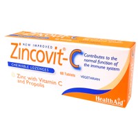 Health Aid Zincovit-C 60tabs - Συμπλήρωμα Διατροφής για Υγιές Ανοσοποιητικό Όλο το Χρόνο