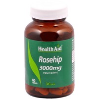 Health Aid Rosehip 3000mg 60tabs - Συμπλήρωμα Διατροφής με Εκχύλισμα Αγριοτριανταφυλλιάς & Βιταμίνης C Κατά της Οστεοαρθρίτιδας & των Φλεγμονών