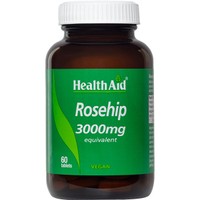 Health Aid Rosehip 3000mg 60tabs - Συμπλήρωμα Διατροφής Εκχυλίσματος Αγριοτριανταφυλλιάς & Βιταμίνης C Κατά της Οστεοαρθρίτιδας & των Φλεγμονών