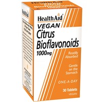 Health Aid Citrus Bioflavonoids 1000mg 30tabs - Συμπλήρωμα Διατροφής με Βιοφλαβονοειδή για την Ενίσχυση του Κυκλοφορικού & του Ανοσοποιητικού Συστήματος