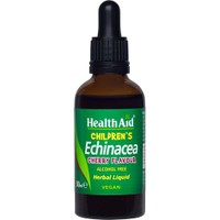 Health Aid Children's Echinacea 50ml - Συμπλήρωμα Διατροφής Εκχυλίσματος Εχινάκειας σε Πόσιμο Υγρό για Παιδιά για Ενίσχυση του Ανοσοποιητικού με Γεύση Κεράσι