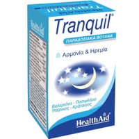Health Aid Tranquil 30caps - Συμπλήρωμα Διατροφής Εκχυλίσματος Βοτάνων για την Αντιμετώπιση του Άγχος & της Αϋπνίας