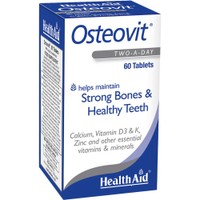 Health Aid Osteovit 60tabs - Συμπλήρωμα Διατροφής Βιταμινών & Μετάλλων για Υγιή & Γερά Οστά & Δόντια