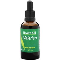 Health Aid Valerian Herbal Liquid 50ml - Συμπλήρωμα Διατροφής Εκχυλίσματος Ρίζας του Βοτάνου Βαλεριάνας σε Πόσιμο Υγρό για την Αντιμετώπιση Αϋπνίας, Έντονου Άγχους & Κούρασης
