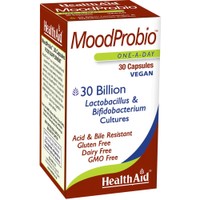 Health Aid MoodProbio 30caps - Συμπλήρωμα Διατροφής Προβιοτικών για την Υποστήριξη της Ψυχικής Υγείας & της Διάθεσης Μέσω της Ισορροπίας των Βακτηρίων του Εντέρου