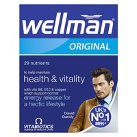 Vitabiotics Wellman Original 30tabs - Συμπλήρωμα Διατροφής για Πλήρη Διατροφική Υποστήριξη Ειδικά Σχεδιασμένο για Άνδρες