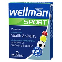 Vitabiotics Wellman Sport 30tabs - Συμπλήρωμα Διατροφής Ειδικά Σχεδιασμένο για Άνδρες που Αθλούνται