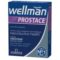 Vitabiotics Wellman Prostace 60tabs - Συμπλήρωμα Διατροφής για την Υγεία του Προστάτη