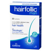 Vitabiotics Wellman Hairfollic Man 60tabs - Φροντίδα των Μαλλιών Ειδικά για Άνδρες