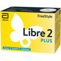Abbot FreeStyle Libre 2 Plus 1 Τεμάχιο - Αισθητήρας Συνεχούς Μέτρησης Γλυκόζης στο Αίμα Διάρκειας Έως & 15 Ημερών