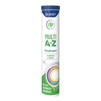 Quest Multi A-Z Multivitamin 20 Effer.tabs - Πολυβιταμινούχο Συμπλήρωμα Διατροφής για Ενέργεια & Τόνωση