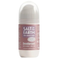 Salt of the Earth Natural Refillable Roll-On Deodorant 75ml - Lavender & Vanilla - Αποσμητικό Roll-On Φυσικής Προέλευσης με Άρωμα Λεβάντα & Βανίλια