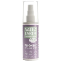 Salt of the Earth Deodorant Spray 100ml - Carly Sage & Mint - Αποσμητικό Σπρέι Φυσικής Προέλευσης με Άρωμα Φασκόμηλο & Μέντα