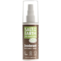 Salt of the Earth Deodorant Spray 100ml - Oud & Bergamot - Αποσμητικό Σπρέι Φυσικής Προέλευσης με Άρωμα Περγαμόντο