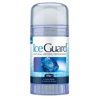 Optima Ice Guard Natural Crystal Deodorant Twist Up 120g - Υποαλλεργικό, Άοσμο Αποσμητικό Από Φυσικό Κρύσταλλο