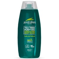 Optima Australian Organic Tea Tree Purifying Stimulating Body Wash 250ml - Αφρόλουτρο με Φυσικό Έλαιο Tea Tree που Παρέχει Βαθύ Καθαρισμό Και Αντισηπτική Προστασία