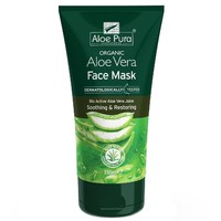 Optima Aloe Pura Organic Aloe Vera Soothing & Restoring Face Mask 150ml - Αναζωογονητική & Καταπραϋντική Μάσκα Προσώπου με Αλόη Βέρα