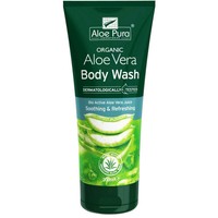 Optima Aloe Pura Organic Aloe Vera Soothing & Refreshing Body Wash 200ml - Αναζωογονητικό & Καταπραϋντικό Αφρόλουτρο με Αλόη Βέρα