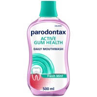 Parodontax Active Gum Health Daily Mouthwash 500ml - Στοματικό Διάλυμα Καθημερινής Χρήσης για τη Βελτίωση της Υγείας των Ούλων