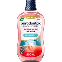 Parodontax Active Gum Health Daily Mouthwash 500ml - Στοματικό Διάλυμα Καθημερινής Χρήσης για τη Βελτίωση της Υγείας των Ούλων με Γεύση Μέντα