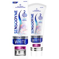 Sensodyne Clinical White Stain Protector 75ml - Οδοντόκρεμα με Τεχνολογία Λεύκανσης ειδικά σχεδιασμένη για Ευαίσθητα Δόντια