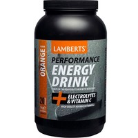 Lamberts Performance Energy Drink 1000g - Συμπλήρωμα Διατροφής με Ηλεκτρολύτες & Σύνθετους Υδατάνθρακες για Αποθεραπεία μετά από Έντονη Άσκηση με Γεύση Πορτοκάλι