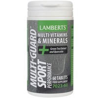 Lamberts Multi-Guard Sport 60tabs - Συμπλήρωμα Διατροφής Φόρμουλας Πολυβιταμινών & Μετάλλων για Άτομα που Ακολουθούν Απαιτητικό Πρόγραμμα Εκγύμνασης