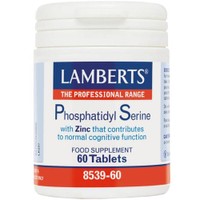 Lamberts Phosphatidyl Serine 100mg, 60tabs - Συμπλήρωμα Διατροφής για τη Διατήρηση της Φυσιολογικής Γνωστικής Λειτουργίας & Ενίσχυση της Μνήμης