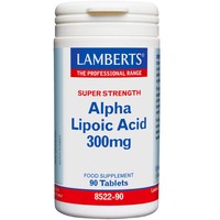 Lamberts Alpha Lipoic Acid 300mg, 90tabs - Συμπλήρωμα Διατροφής με Αντιοξειδωτική Δράση Απαραίτητο για την Παραγωγή Ενέργειας