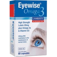 Lamberts Eyewise Omega 3 60caps - Συμπλήρωμα Διατροφής με Ω3 Λιπαρά Οξέα για την Καλή Υγεία των Ματιών & της Όρασης