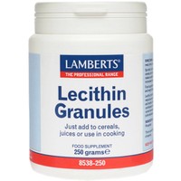 Lamberts Lecithin Granules 250gr - Συμπλήρωμα Διατροφής Λεκιθίνης σε Κόκκους για Μεταβολισμό του Λίπους Έλεγχο του Βάρους & της Χοληστερίνης