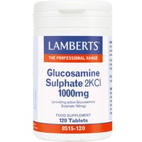 Lamberts Glucosamine Sulphate 2KCI 1000mg, 120tabs - Συμπλήρωμα Διατροφής Γλυκοζαμίνης Υψηλής Απορροφησιμότητας για την Καλή Υγεία των Χόνδρων των Αρθρώσεων