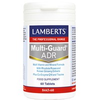 Lamberts Multi-Guard ADR 60tabs - Συμπλήρωμα Διατροφής για την Αντιμετώπιση της Ψυχολογικής & Σωματικής Κόπωσης