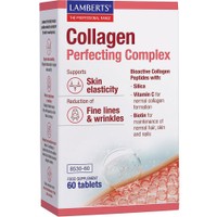 Lamberts Collagen Perfecting Complex 60tabs - Συμπλήρωμα Διατροφής Πεπτιδίων Κολλαγόνου, Βιταμινών & Πυριτίου για την Καλή Υγεία του Δέρματος, Μαλλιών & Νυχιών