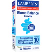Lamberts Biome Balance Everyday 30caps - Συμπλήρωμα Διατροφής με Προβιοτικά για τη Σωστή Λειτουργία του Γαστρεντερικού Συστήματος