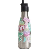 Chilly's Original Kids Bottle 350ml - Refill Rebel - Ανοξείδωτο Παιδικό Μπουκάλι με Καλαμάκι που Διατηρεί το Νερό Δροσερό Όλη Μέρα