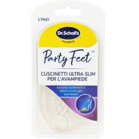 Scholl Gel Activ Party Feet Ultra Slim 2 Τεμάχια - Μαλακά Αντικραδασμικά Επιθέματα Μεταταρσίου