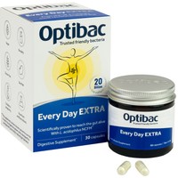 Optibac Every Day Probiotics Extra 30caps - Συμπλήρωμα Διατροφής Προβιοτικών Καθημερινής Χρήσης για την Ενίσχυση & Προστασία του Φυσιολογικού Μικροβιώματος του Εντέρου