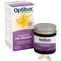 Optibac Intimate Flora For Women 14caps - Συμπλήρωμα Διατροφής Φόρμουλας Επιλεγμένων Προβιοτικών για την Ενίσχυση & Διατήρηση της Φυσιολογικής Χλωρίδας του Κόλπου σε Περιπτώσεις Κολπίτιδας & Κυστίτιδας