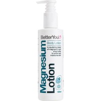 BetterYou Magnesium Mineral Body Lotion 180ml - Λοσιόν Προσώπου Σώματος Περιποίησης & Ενυδάτωσης με Διαδερμικό Μαγνήσιο για Θρέψη & Ενίσχυση των Μυών & της Επιδερμίδας με Αντλία