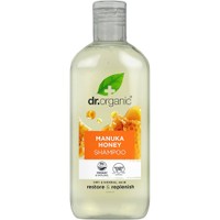 Dr Organic Manuka Honey Shampoo 265ml - Σαμπουάν με Βιολογικό Μέλι Μανούκα για Άμεση, Φυσική Αποκατάσταση & Επανόρθωση