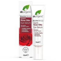 Dr Organic Rose Otto Eye Serum 15ml - Αντιγηραντικός Ορός Ματιών με Βιολογικό Έλαιο Τριαντάφυλλου για Ώριμες Επιδερμίδες